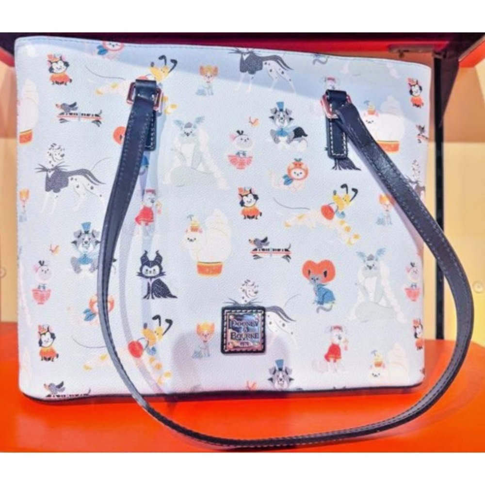 2026 Disney Parks Dooney & Bourke Halloween Pets Dogs Cats Tote Bag Purse